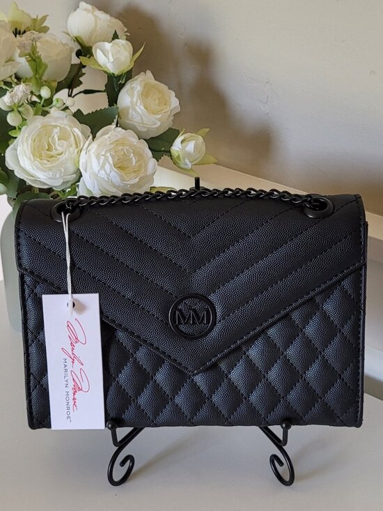 Marilyn Monroe Handbags - Marilyn Monroe Quilted Clutch Crossbody